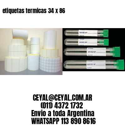etiquetas termicas 34 x 86