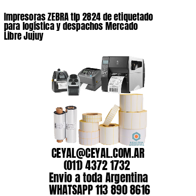Impresoras ZEBRA tlp 2824 de etiquetado para logística y despachos Mercado Libre Jujuy