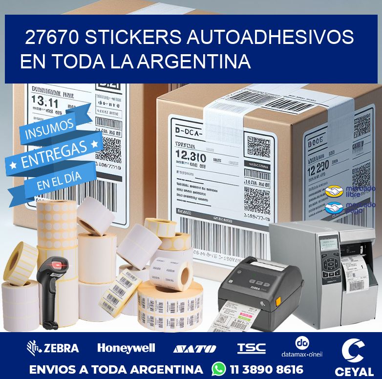 27670 STICKERS AUTOADHESIVOS EN TODA LA ARGENTINA