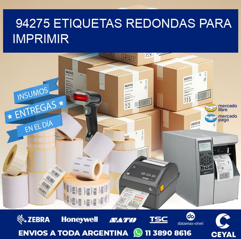 94275 ETIQUETAS REDONDAS PARA IMPRIMIR