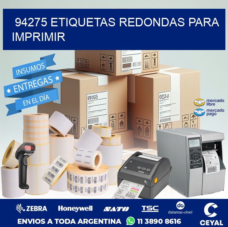 94275 ETIQUETAS REDONDAS PARA IMPRIMIR