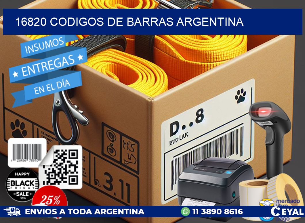 16820 CODIGOS DE BARRAS ARGENTINA