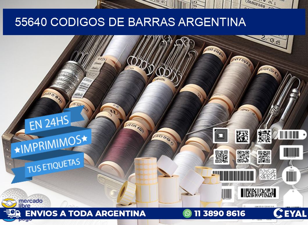 55640 CODIGOS DE BARRAS ARGENTINA