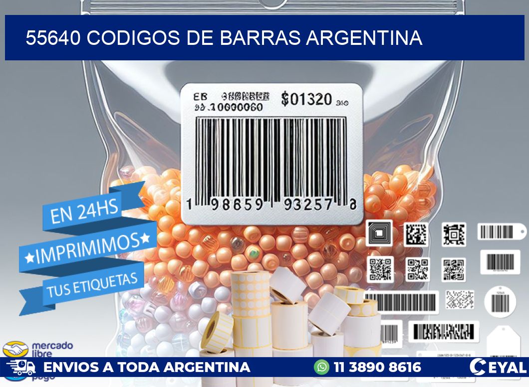 55640 CODIGOS DE BARRAS ARGENTINA