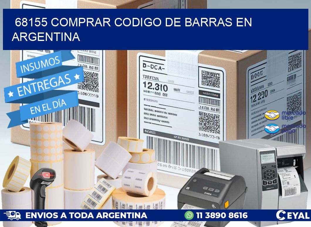 68155 Comprar Codigo de Barras en Argentina