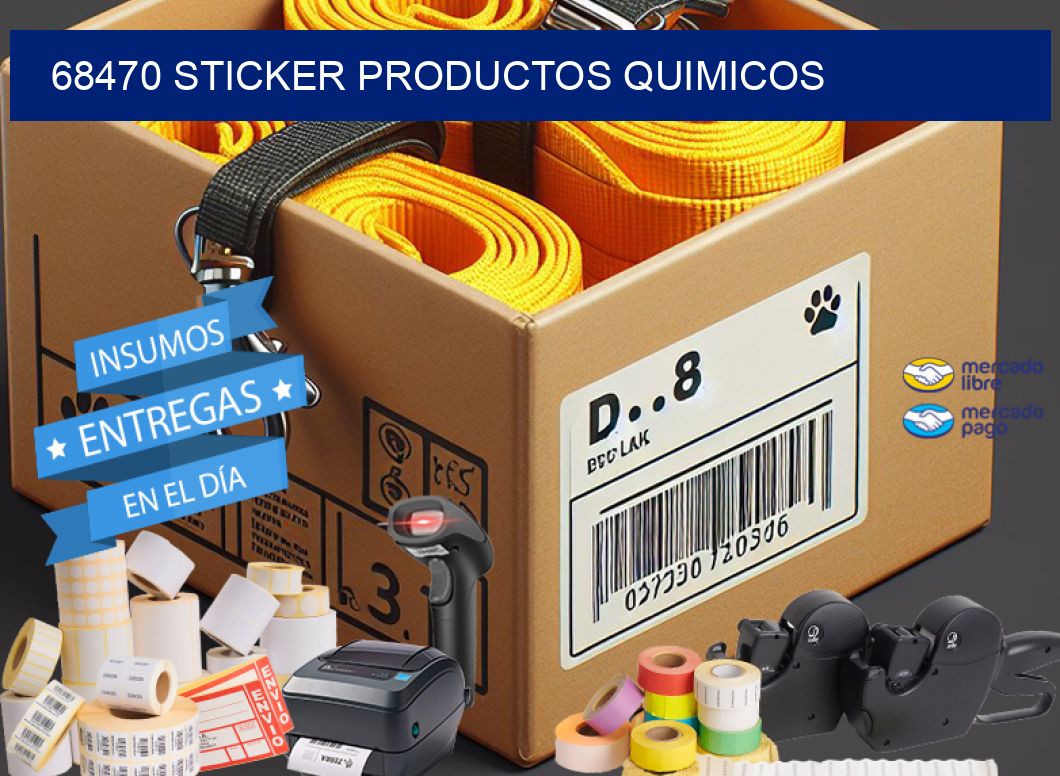 68470 STICKER PRODUCTOS QUIMICOS