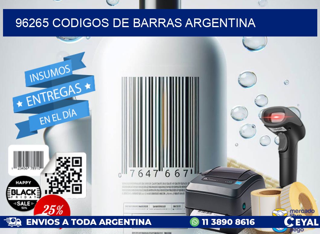 96265 CODIGOS DE BARRAS ARGENTINA