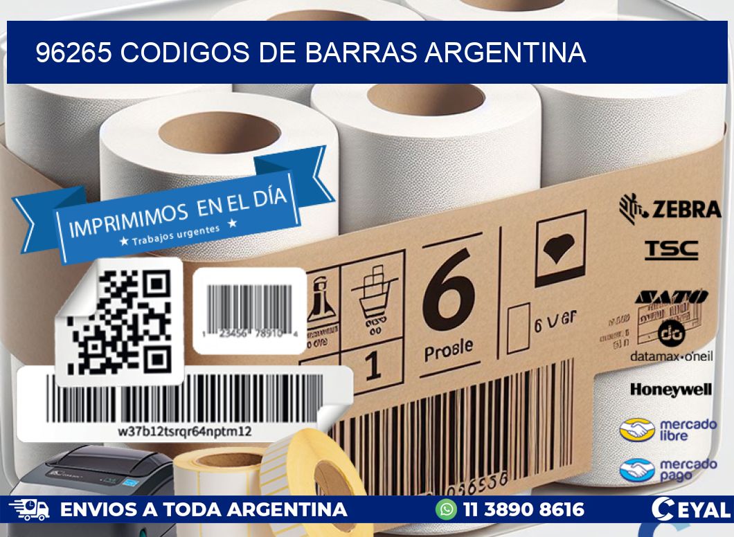 96265 CODIGOS DE BARRAS ARGENTINA