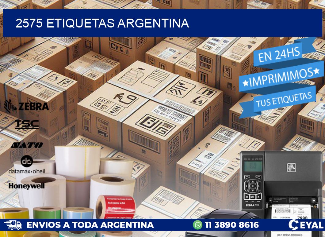 2575 ETIQUETAS ARGENTINA