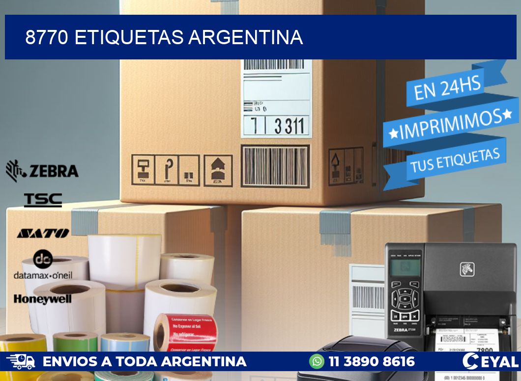 8770 ETIQUETAS ARGENTINA