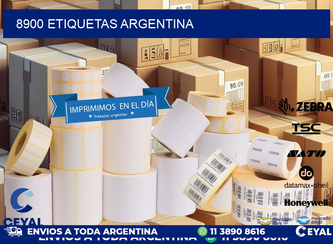 8900 ETIQUETAS ARGENTINA